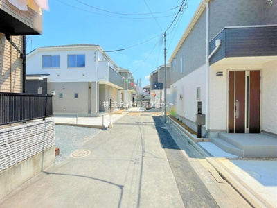 【前面道路含む現地写真】 | 葛飾区西水元4丁目　新築戸建