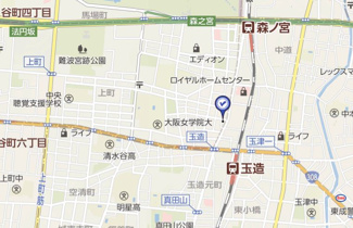 【地図】 | セイワパレス玉造駅前