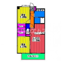 【間取り】 | ドミール板付ＭＶの間取り