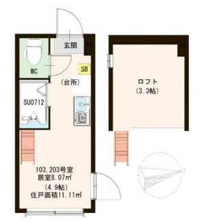 【間取り】 | ハーモニーテラス南長崎Ⅱ