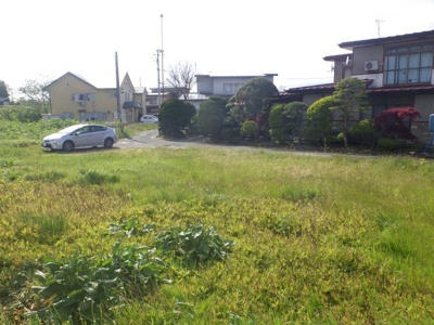 【前面道路含む現地写真】 | 大館市根下戸新町79-4・売地　
