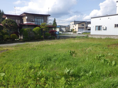 【前面道路含む現地写真】 | 大館市根下戸新町79-4・売地　