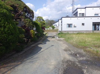 【前面道路含む現地写真】 | 大館市根下戸新町79-4・売地　