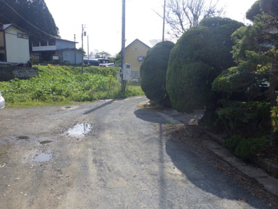 【前面道路含む現地写真】 | 大館市根下戸新町79-4・売地　