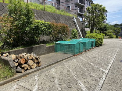 【その他共用部分】 | 保土ヶ谷グリーンタウンC棟 | 敷地内ゴミ置き場です。
