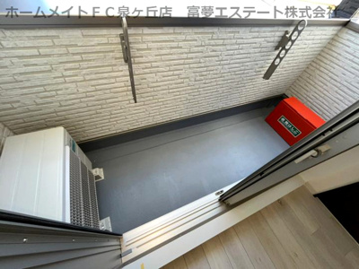 【バルコニー】 | ジーメゾン泉大津豊中