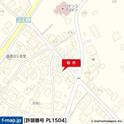 【地図】 | 岡崎１丁目倉庫３号棟