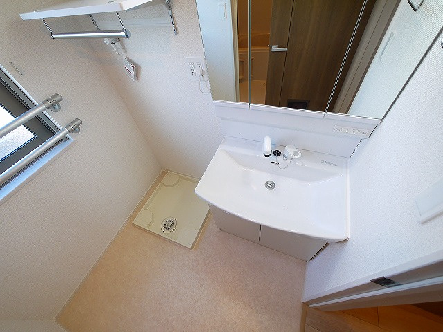 ＳｕｎｎｙＦｉｅｌｄＳｏｕｔｈの洗面所|コンパクトで使いやすい洗面所