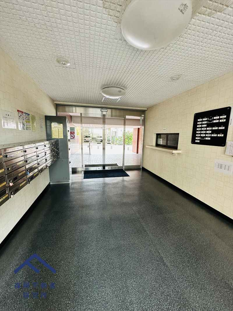 ライオンズマンション大楠のエントランス