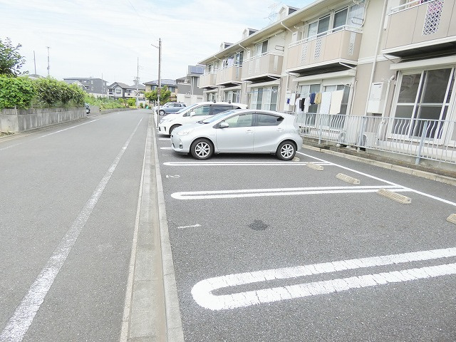 コーポ田中嶋Ⅱの駐車場