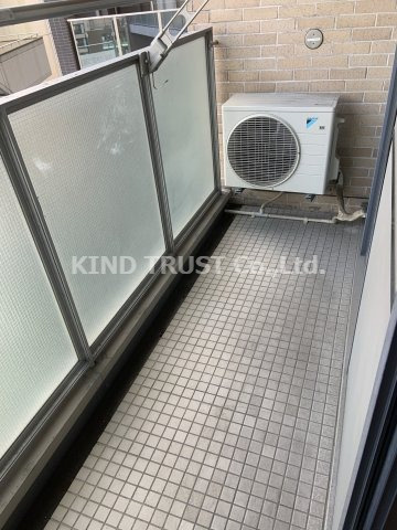 Chrysantheme Westのバルコニー|陽当たり良好なバルコニーです