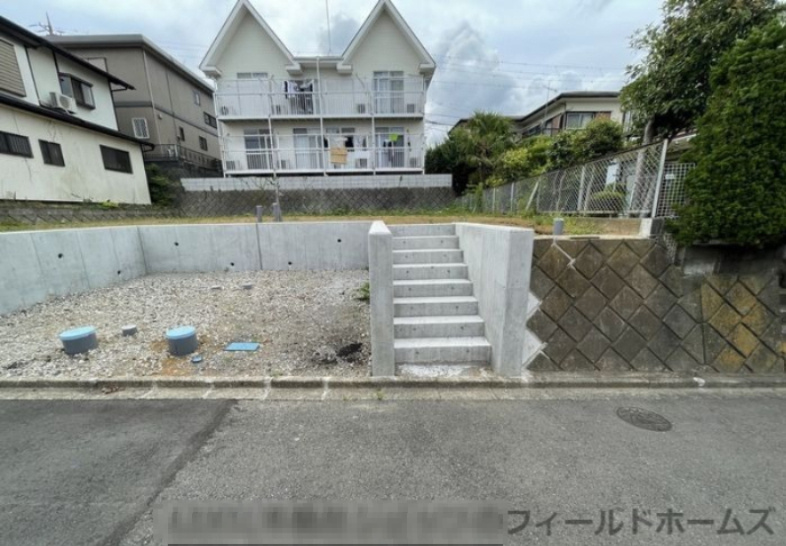 平塚市真田4丁目　売地の外観|現地写真「平塚市真田4丁目売地」