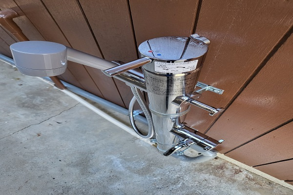 中古住宅　日野東６丁目のその他|温水対応の外水栓