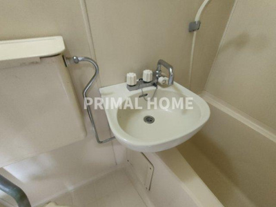 【洗面所】 | ハイム21 | 忙しい朝には欠かせない洗面所です