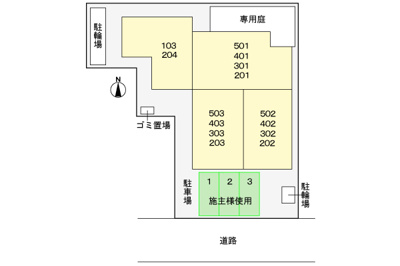 【駐車場】 | グラン佐竹