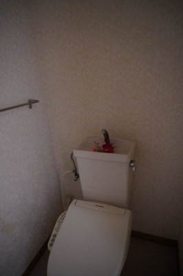 【トイレ】 | ハイツ中嶋 | ウォシュレット付きのトイレです