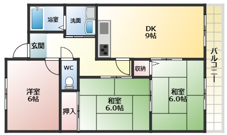 【間取り】 | グランパリス国分