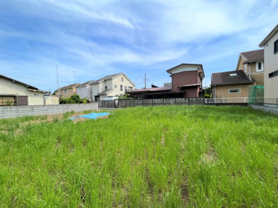 【外観】 | 東大和市芋窪6丁目　売地　全3区画　2区画 | 敷地の北側から撮影した写真です。