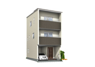 大阪市東成区大今里西 新築戸建　☆大型シューズインクローゼットありの画像