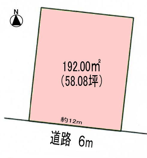 各務原市松が丘３丁目の土地図