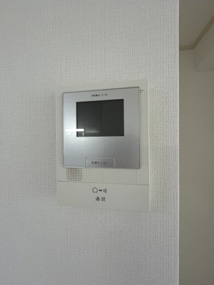【セキュリティ】 | 阪口ハイツ | モニター付きインターホンです