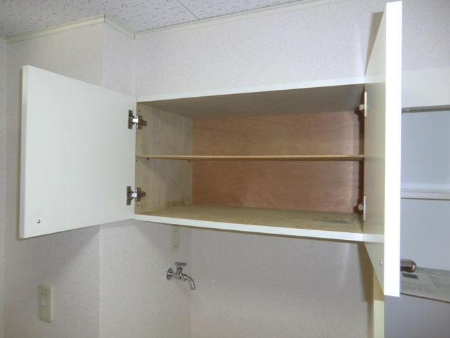 【収納】 | レオパレスみその | 洗濯機上部収納