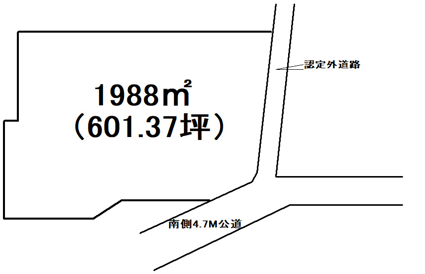 金井町土地の土地図|用途多彩なお奨め物件！