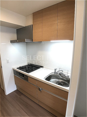 【キッチン】 | コンフォートプレイスⅡ | きれいなキッチンです