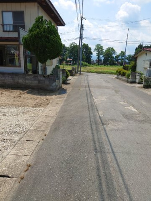 【その他】 | 米沢市泉町２丁目　売地 | 前面道路