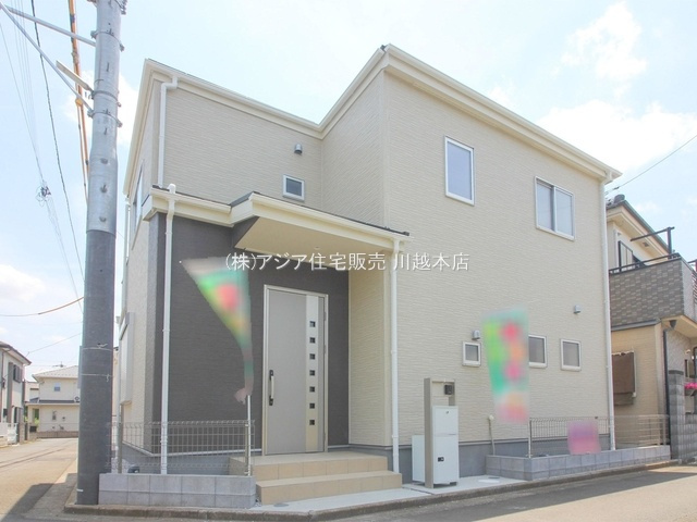 川越市笠幡　新築戸建の外観|1号棟　外観