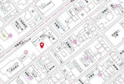 【地図】 | 宮浦道町パーキング