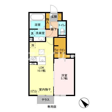 コンフォールコートⅡの間取り