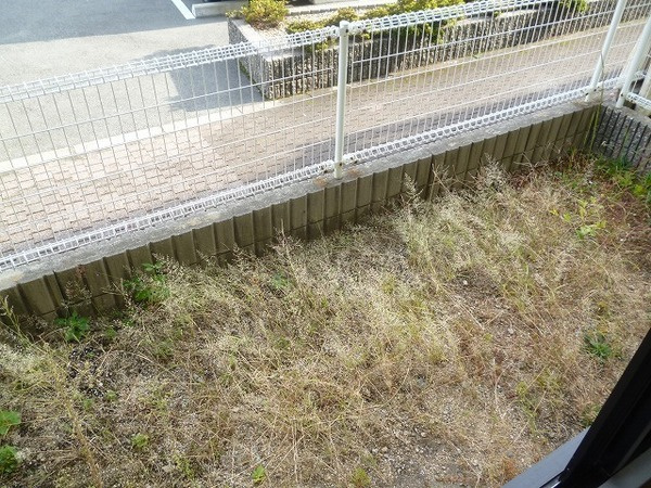 エスペランサ今市のバルコニー|１階のお部屋のお写真です