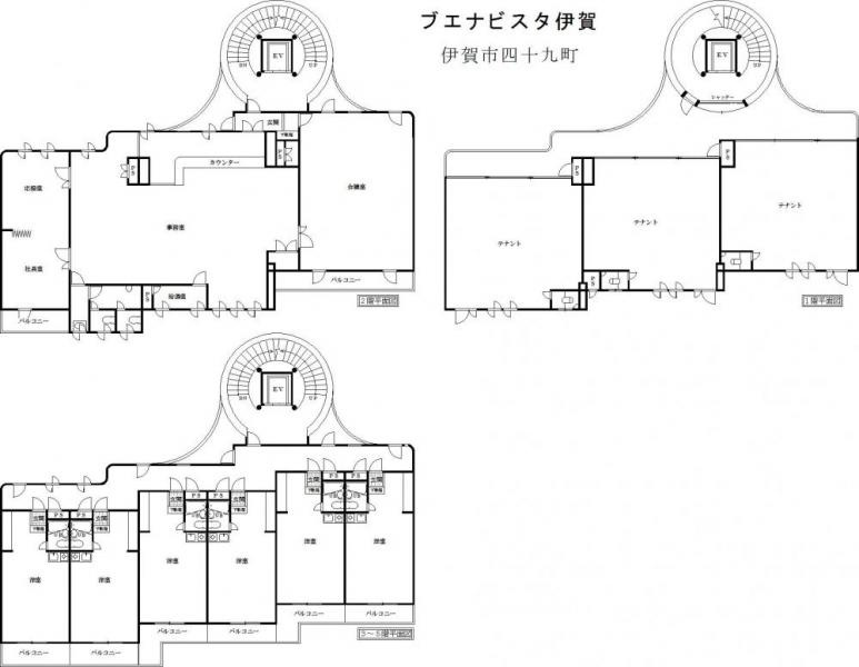ヴエナビスタ伊賀の間取り