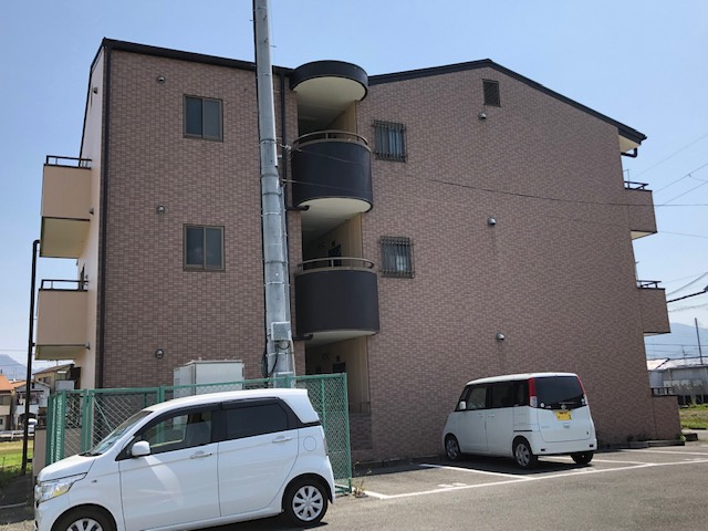 暁21・うえきⅡ号館の外観|左上の角です