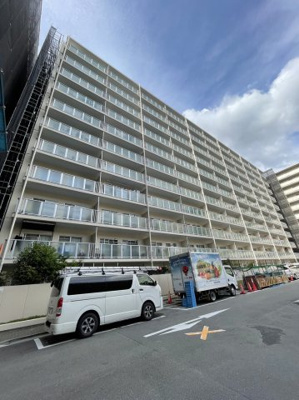 【外観】 | 関目グリーンハイツD棟 |  □2022年9月リフォーム済み！
○リビング約15.0帖です！
●各居室6.0帖以上
○南向きで日当たり良好
 