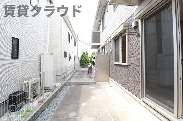メゾン・エトワールの庭|お庭が付いています