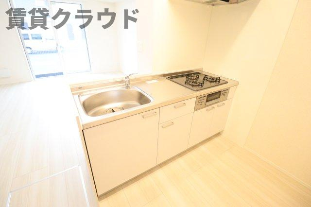 メゾン・ソレイユⅡのキッチン|お料理しやすいキッチンです