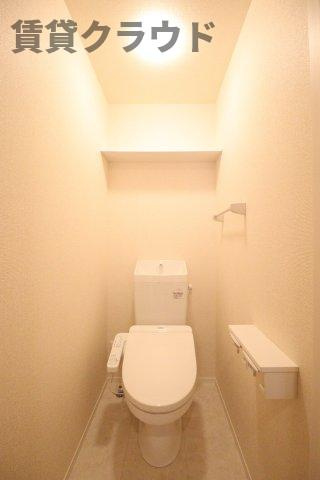 メゾン・ソレイユⅡのトイレ|トイレもきれいです
