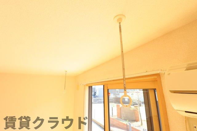 バニュルスⅠの内装|室内物干し