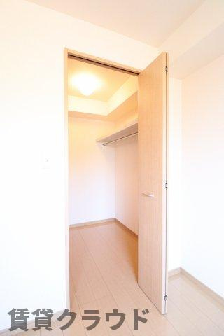 バニュルスⅠの収納|ウォークインクローゼット！パノラマで広さも確認できます！