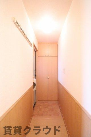 バニュルスⅠの玄関|ゆったりとした玄関です