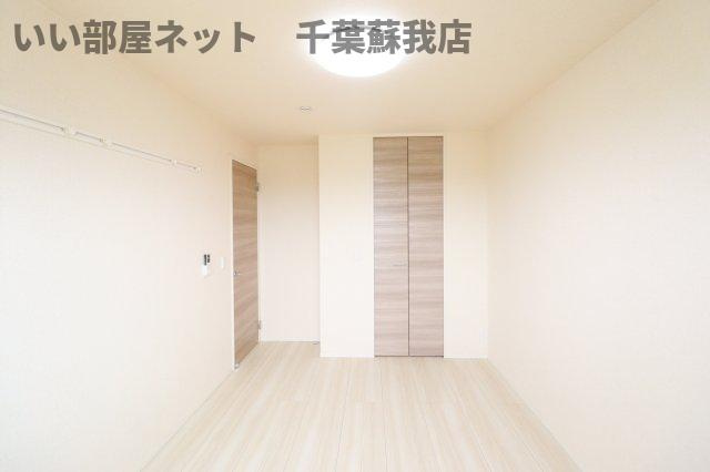 メゾン・ソレイユⅡの寝室|使い勝手のいい寝室です