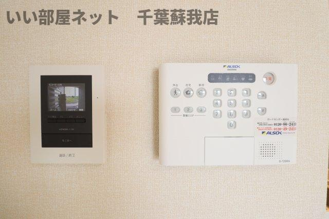 メゾン・ソレイユⅡのセキュリティ|TVモニターホン付きでセキュリティ面も安心！