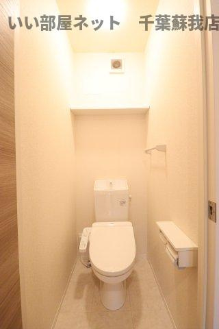 メゾン・ソレイユⅡのトイレ|落ち着いたトイレです