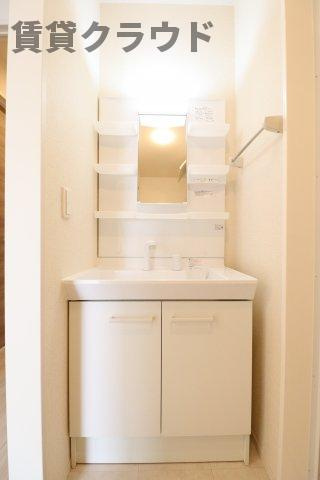 メゾン・ソレイユⅡの洗面所|同タイプのお部屋の写真になります！