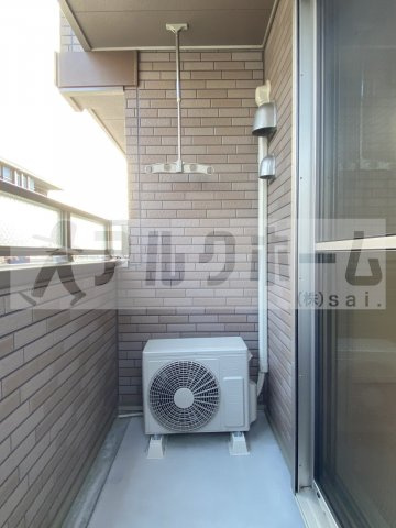 パークライフ八尾2のバルコニー