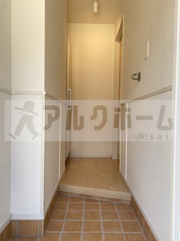 パークライフ八尾2の玄関