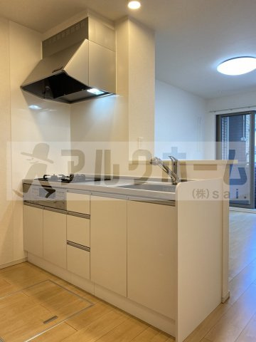 パークライフ八尾2のキッチン