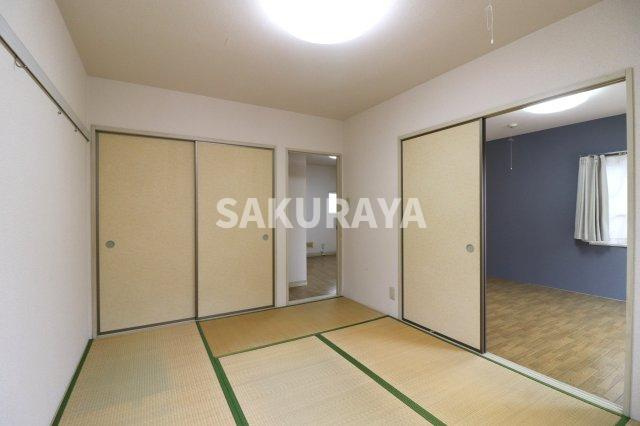 タカハイツの和室|2024年7月撮影。